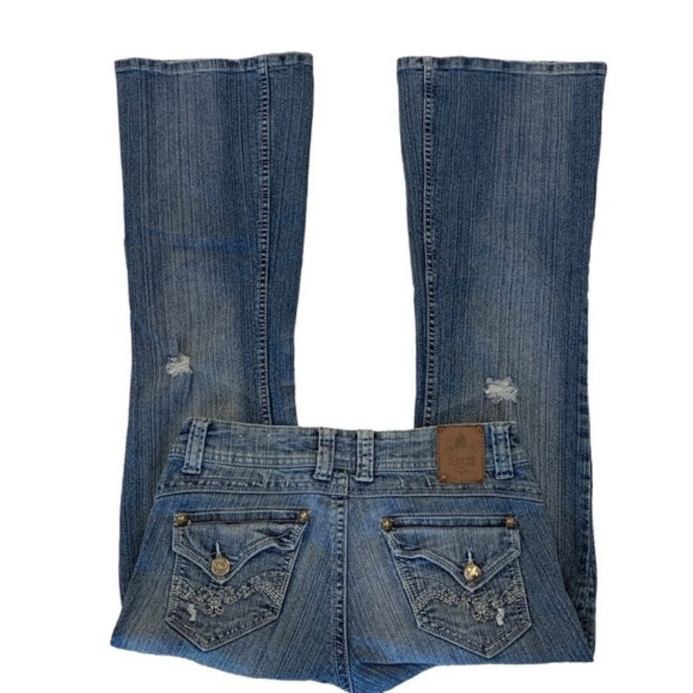 V‎ Blue Bootcut Jeans 9/10